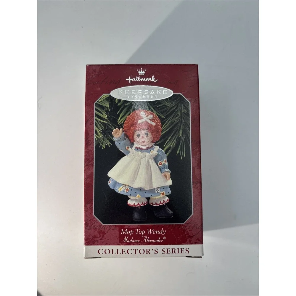 Vintage‎ 1998 Hallmark Keepsake Madame Alexander Mop Top Wendy Ornament
